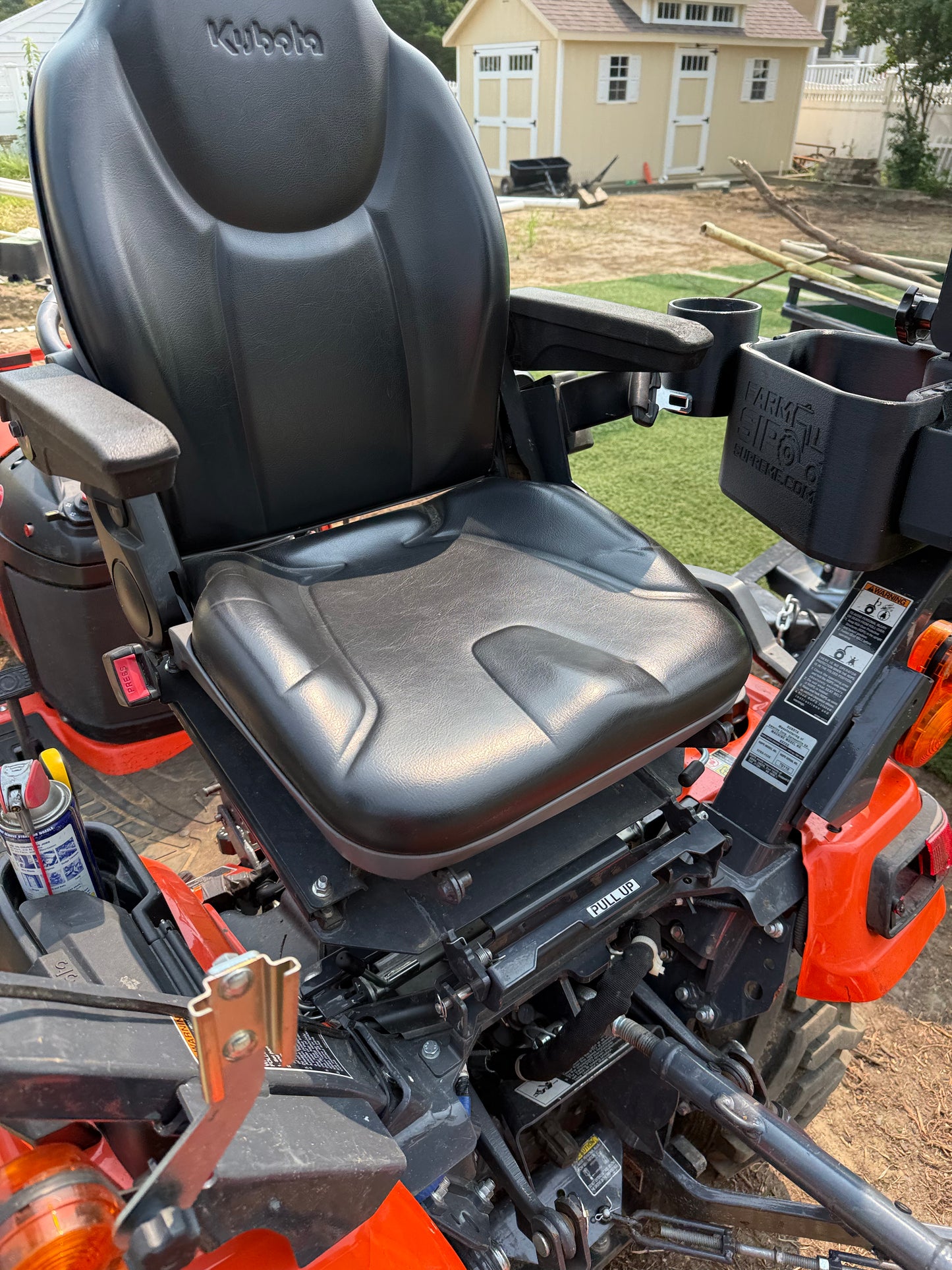Kubota BX series ROPS Bin