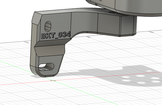 John deere five thousand series ROPS bracket