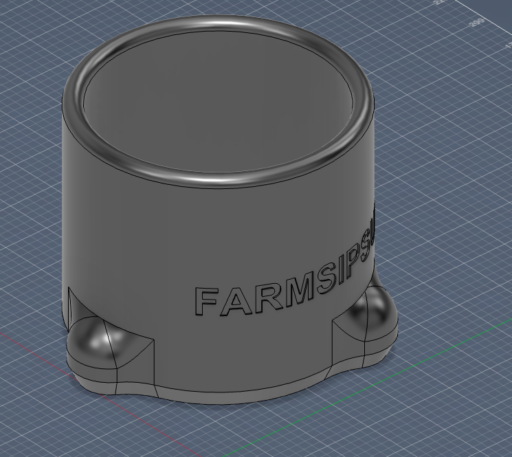 64oz tumbler magnetic fender topper