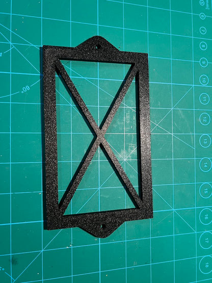 John Deere SoundGard 30/40/50 Series Cup Holder, New Edition, 3D-printed by Farm Sip Supreme, back view