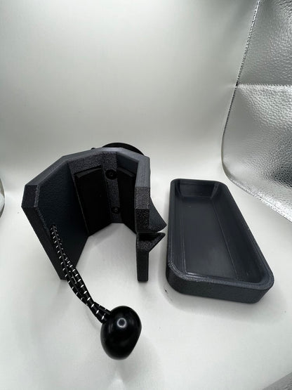 Cab Cane Pal for tractors, 3D-printed by Farm Sip Supreme, side view