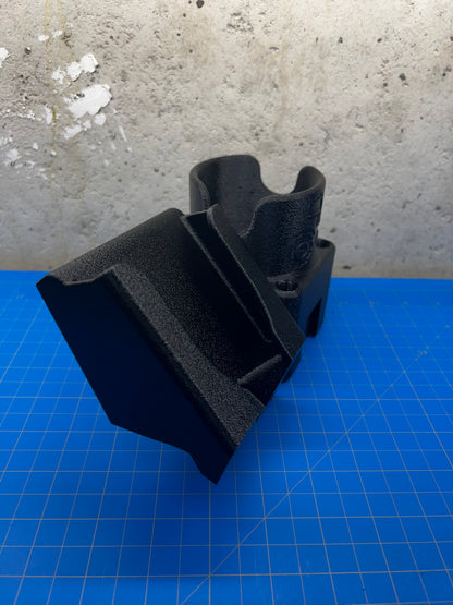 SnapSip Left Side Phone Holder, 3D-printed by Farm Sip Supreme, in the cab
