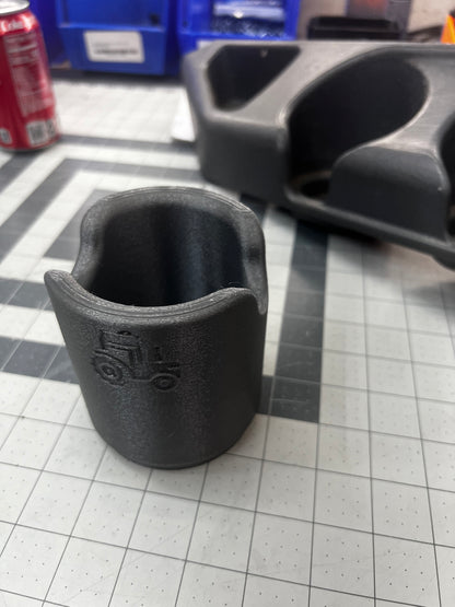 Freightliner Columbia Insert for Pop Cans, 3D-printed by Farm Sip Supreme, installed