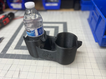 Twin Can Holder, Vertical Surface Mount, 3D-printed by Farm Sip Supreme