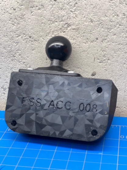 1" Ball Mount and Bracket for 30/40/50 Series Cup Holder, 3D-printed by Farm Sip Supreme, detail