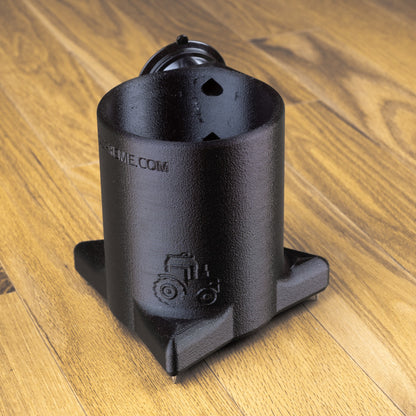 64 Ounce Yeti Floor Holder, 3D-printed by Farm Sip Supreme, installed