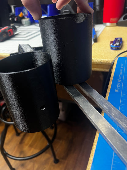 Cuppy Combo with Dip Bracket, 3D-printed by Farm Sip Supreme, installed