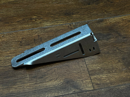 Generic Aluminum Single Bolt Bracket, 3D-printed by Farm Sip Supreme