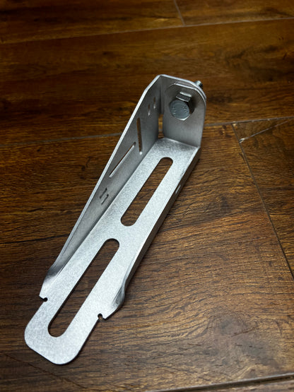 Generic Aluminum Single Bolt Bracket, 3D-printed by Farm Sip Supreme, installed