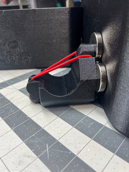 Grease Gun Holster for service trucks, 3D-printed by Farm Sip Supreme, alternate view