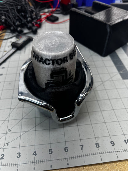 PeterBilt Can/Water Bottle Insert for Factory Cup Holder, 3D-printed by Farm Sip Supreme