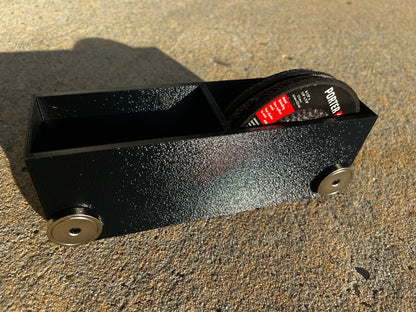 Magnetic Grinder Disk Holder for service trucks, 3D-printed by Farm Sip Supreme, detail