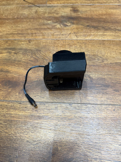 M18 Powered Starlink Mini STL print file, 3D-printed by Farm Sip Supreme, in the cab