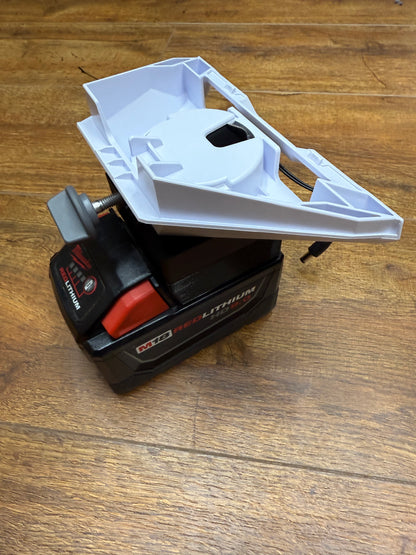 M18 Powered Starlink Mini STL print file, 3D-printed by Farm Sip Supreme, installed
