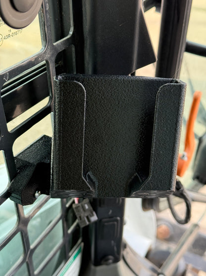 Skid Steer Cage Phone Mount, Bobcat for skid steers, 3D-printed by Farm Sip Supreme