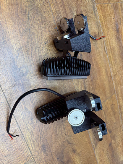 LED Edge Line, Magnetic for service trucks, 3D-printed by Farm Sip Supreme, installed