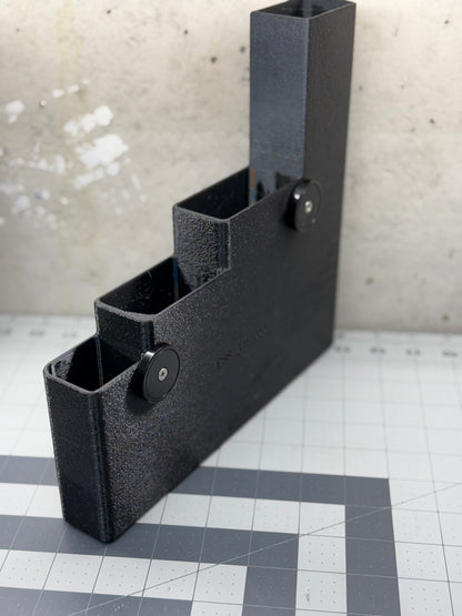 Zip Tie Magnetic Storage, Comes with 2 Magnets for service trucks, 3D-printed by Farm Sip Supreme