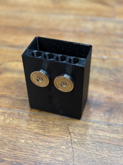 Marker Magnet Mount for service trucks, 3D-printed by Farm Sip Supreme, installed