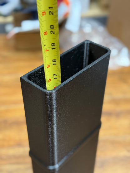 Large Zip Tie Holder, 18" Ties for service trucks, 3D-printed by Farm Sip Supreme, installed