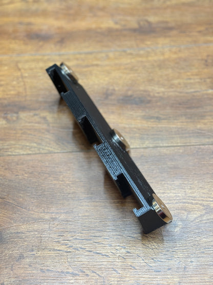 M18 Battery Triple Holder for service trucks, 3D-printed by Farm Sip Supreme, installed