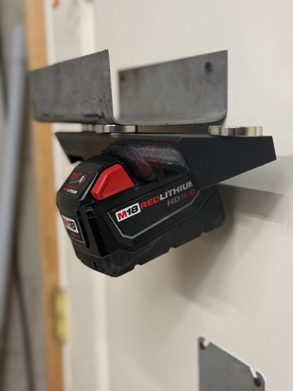 M18 Battery Triple Holder for service trucks, 3D-printed by Farm Sip Supreme