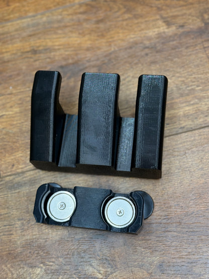 Pair Pry Bar Holder, Giant Pair for service trucks, 3D-printed by Farm Sip Supreme, detail