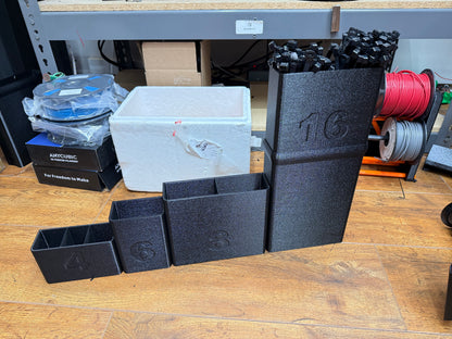 Snap Zip Tie Holders for service trucks, 3D-printed by Farm Sip Supreme