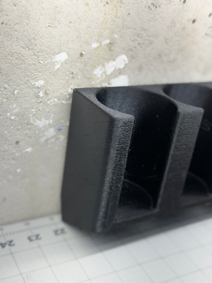 Triple Can Holder Magnetic Open Face for service trucks, 3D-printed by Farm Sip Supreme