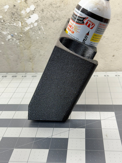 Triple Can Holder Magnetic Open Face for service trucks, 3D-printed by Farm Sip Supreme, side view
