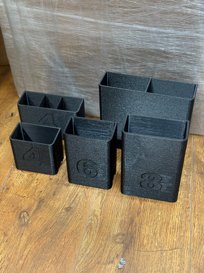 Snap Zip Tie Holders for service trucks, 3D-printed by Farm Sip Supreme, alternate view