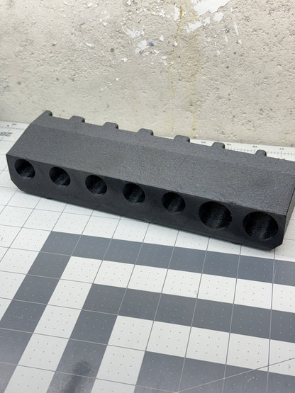 Heel Bar Magnetic Holder for service trucks, 3D-printed by Farm Sip Supreme, installed