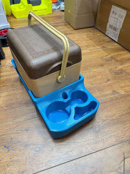 Gott Tote 6 Console Tray, 3D-printed by Farm Sip Supreme, in the cab