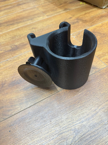 Single Suction Cup and Phone Holder, 3D-printed by Farm Sip Supreme, installed