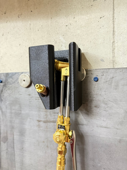 Torch Holder for service trucks, 3D-printed by Farm Sip Supreme, detail