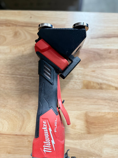 M18, Grinder, Magnetic Hanger for service trucks, 3D-printed by Farm Sip Supreme, side view
