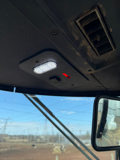 SoundGard Dome Light Panel Replacement, 3D-printed by Farm Sip Supreme, side view