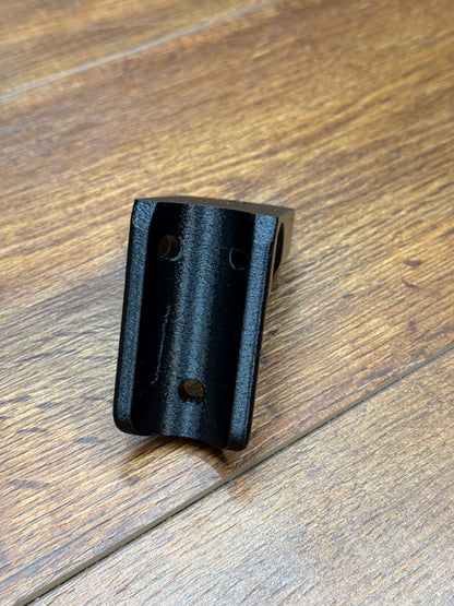 1" Vertical Round Tube Mount, 3D-printed by Farm Sip Supreme, detail