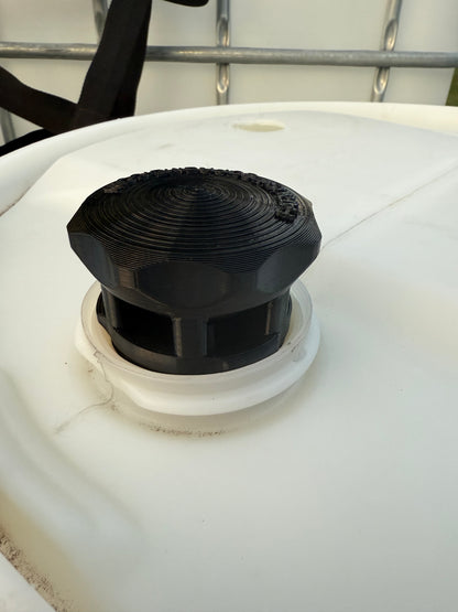 Fly Vault, 55 Gallon Fly Trap for the shop and farm, 3D-printed by Farm Sip Supreme, installed