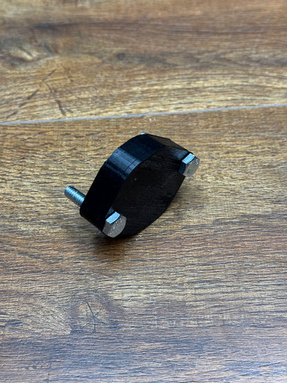 Air Tag Holder, Bolt on, 3D-printed by Farm Sip Supreme, side view