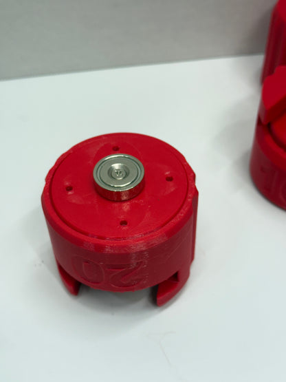 SnapFlange™ - Hose Saver Flange Protection, Full Kit for service trucks, 3D-printed by Farm Sip Supreme, detail