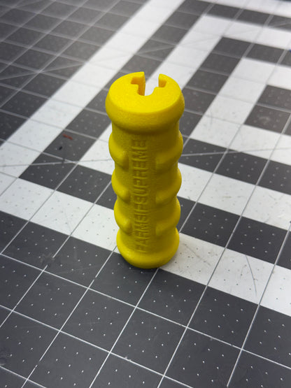 5 Gallon Bucket Handles for the shop and farm, 3D-printed by Farm Sip Supreme, installed