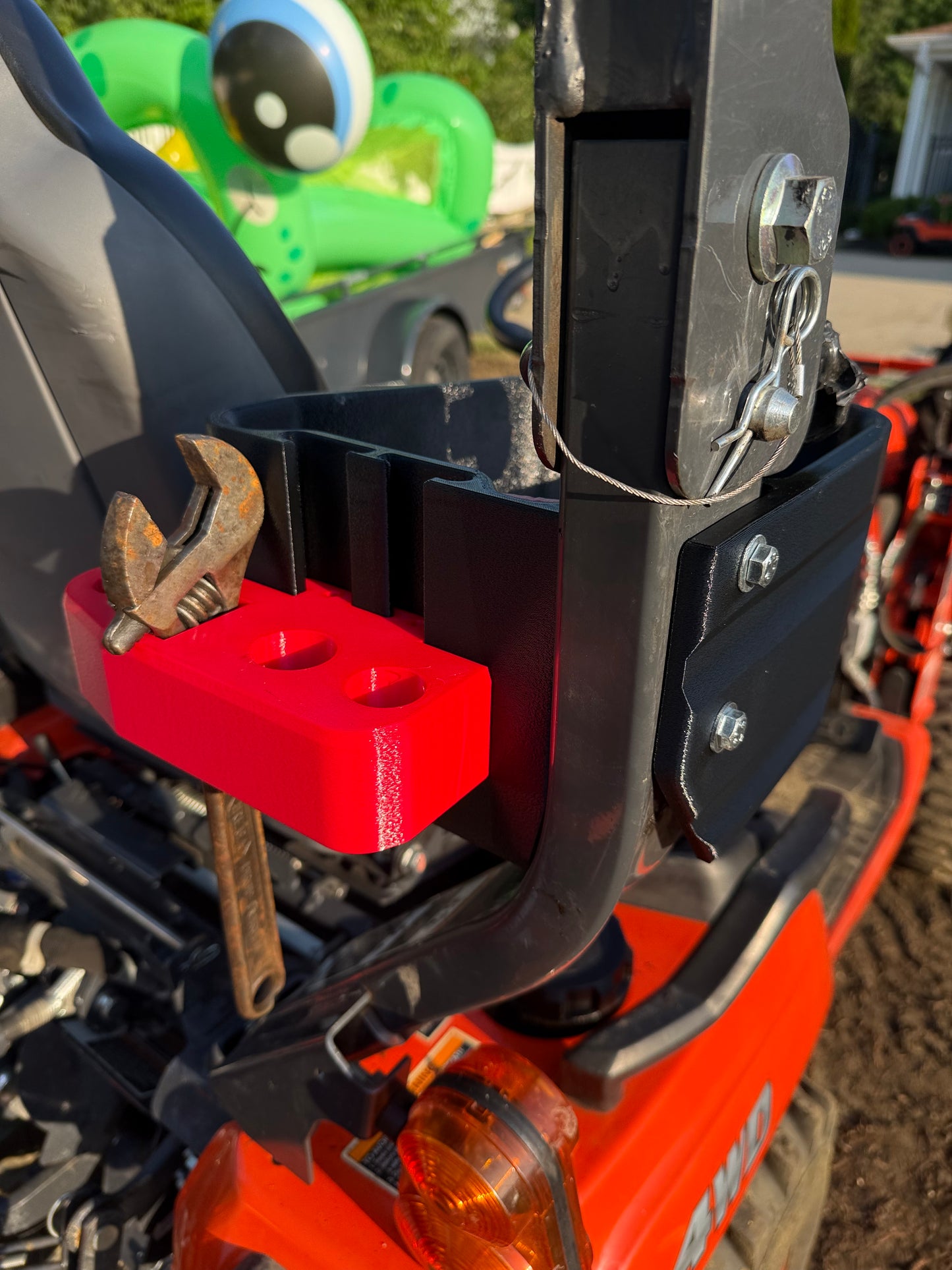 Kubota bin accessory - Tool holder Rear