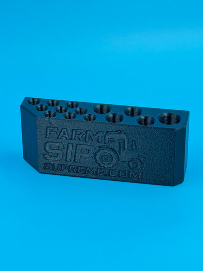 Aluminum Service Body, Punch Holder for aluminum service bodies, 3D-printed by Farm Sip Supreme