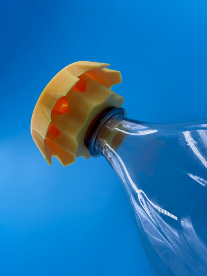 2 Liter Bottle Fly Trap for the shop and farm, 3D-printed by Farm Sip Supreme, installed