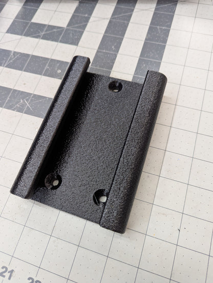 Milwaukee Mx Battery Holder, 3D-printed by Farm Sip Supreme, side view
