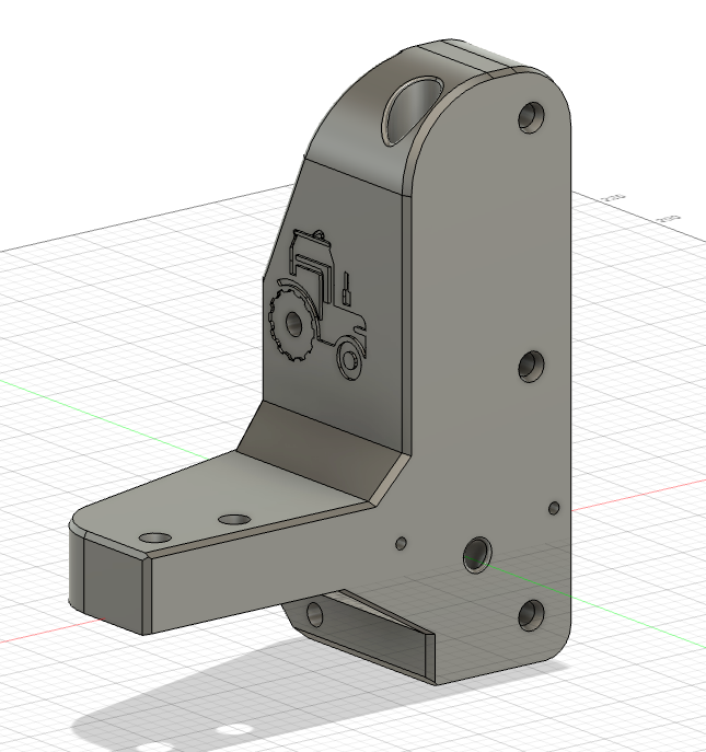 Vertical Post mount - HD with optional USB charger