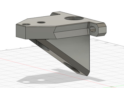 Vertical Surface Generic Bracket, 3D-printed by Farm Sip Supreme, detail