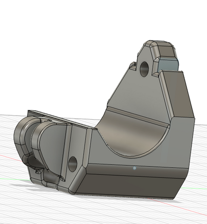 Grease Gun Holster STL print file for service trucks, 3D-printed by Farm Sip Supreme
