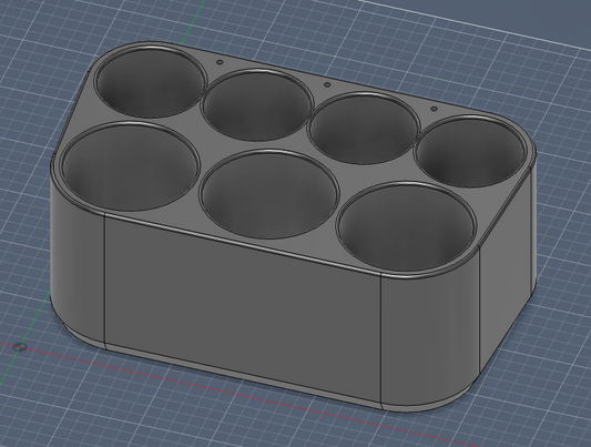 4 spray can 3 axle lube holder
