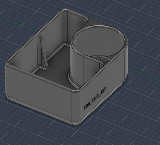Mini Fender Topper for tractors, 3D-printed by Farm Sip Supreme